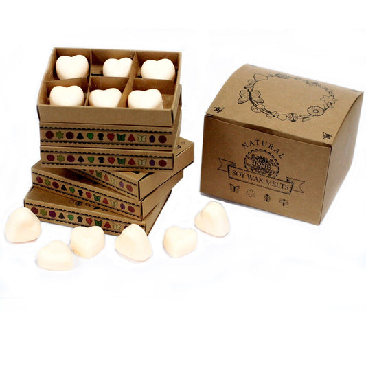 Box of 6 Wax Melts - Cinnamon & Orange - These fragrant wax melts are crafted from a natural blend of soy waxes and premium