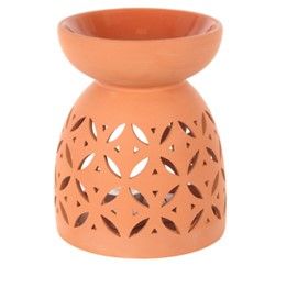 20cm Large Terracotta Oil Burner -