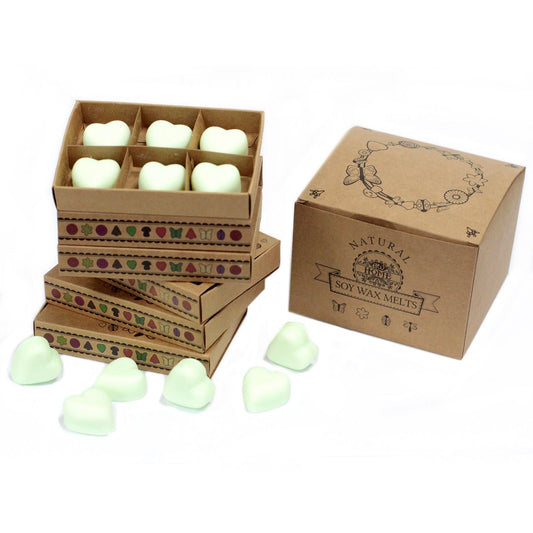 Box of 6 Wax Melts - Mint & Menthol - These fragrant wax melts are crafted from a natural blend of soy waxes and premium