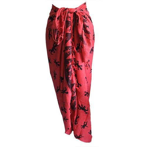 Bali Gecko Sarongs - Pink - We are pleased to introduce the new range of Bali Gecko Sarongs. These Sarongs was made in the