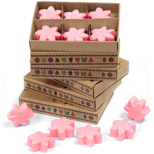 Box of 6 Wax Melts - Japanese Magnolia - These fragrant wax melts are crafted from a natural blend of soy waxes and premium