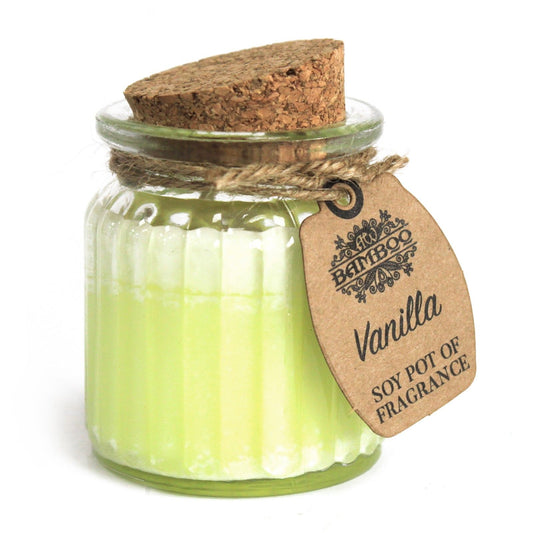 Vanilla Soy Pot of Fragrance Candles - Grab these amazingly scented soywax candle pots and enjoy the natural, smoother