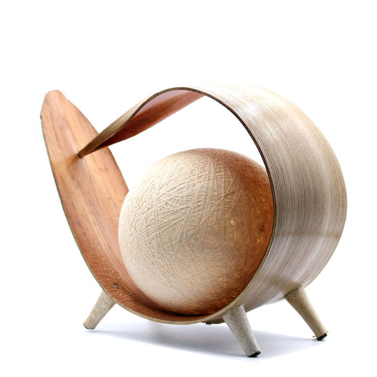 Natural Coconut Lamp - Natural Loop -