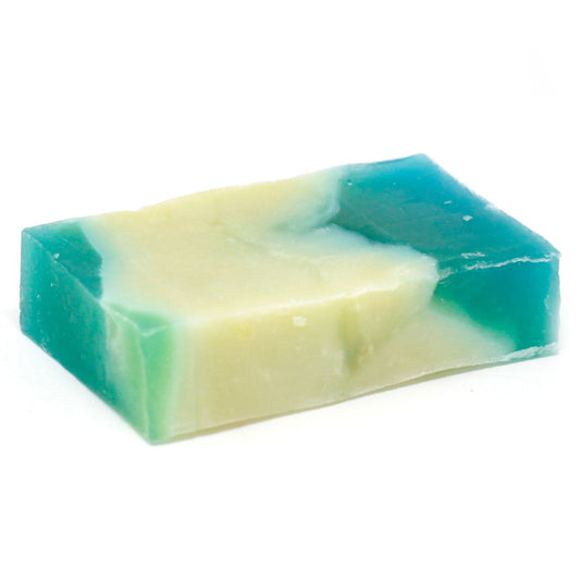 Rosemary - Olive Oil Soap - SLICE approx 100g - Rosemary is said to be anti-inflammatory, soothing and skin-improving. It is