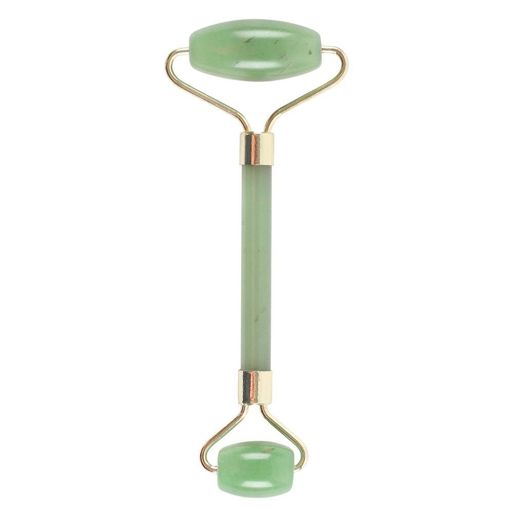 Gemstone Face Roller - Jade - Fresh in tone and naturally smooth, this jade face roller brings a calm, cooling feel to