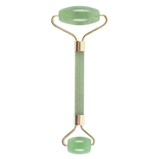 Gemstone Face Roller - Jade - Fresh in tone and naturally smooth, this jade face roller brings a calm, cooling feel to