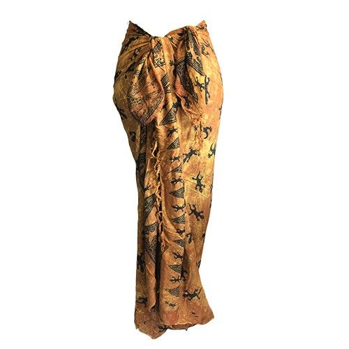Bali Gecko Sarongs - Chocolate - We at are pleased to introduce the new range of Bali Gecko Sarongs. These Sarongs was made
