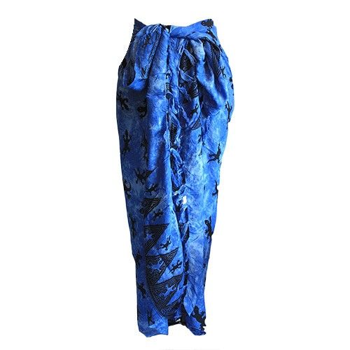 Bali Gecko Sarongs - Blue - We are pleased to introduce the new range of Bali Gecko Sarongs. These Sarongs was made in the