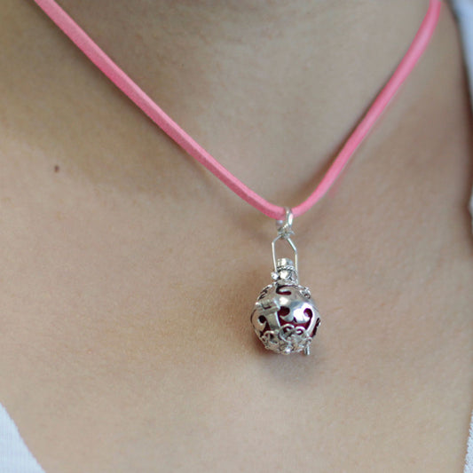 Silver Angel Bell - Seduction - 16mm - Handcrafted on the sacred slopes of Ubud in Bali, these Silver Angel Bells are